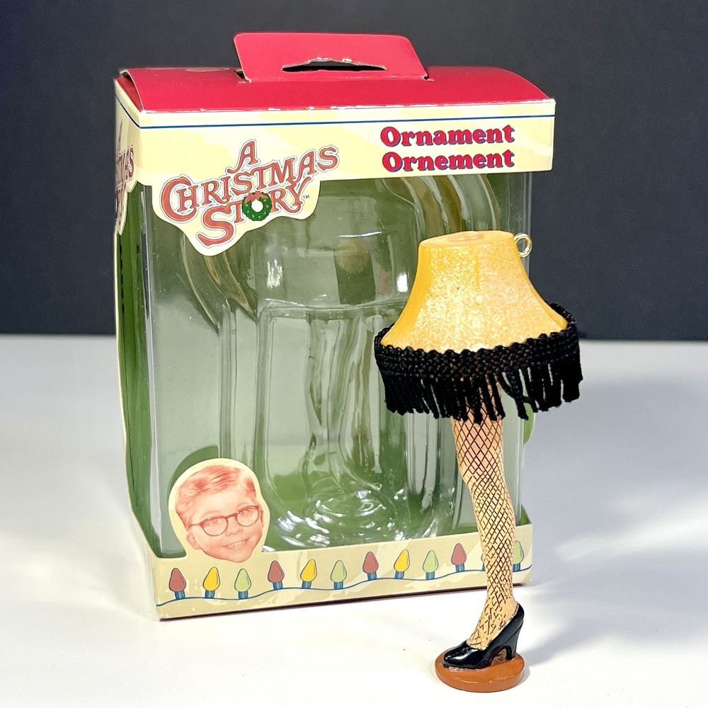 American Greetings A Christmas Story Leg Lamp Ornament Holiday 2007 with Box
